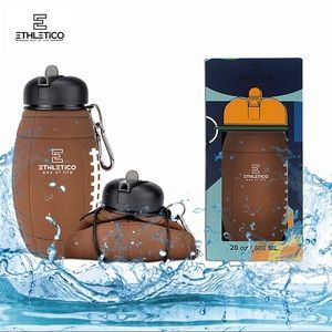Foldable Water Bottle (Americans Football shaped)